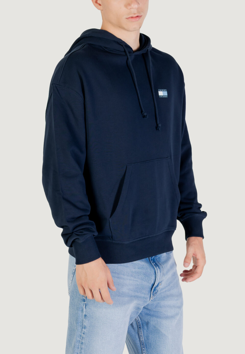 Felpa con cappuccio Tommy Hilfiger Jeans TJM CRP NEW CLASSICS Blue scuro - Foto 2