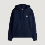 Felpa con cappuccio Tommy Hilfiger Jeans TJM CRP NEW CLASSICS Blue scuro - Foto 1