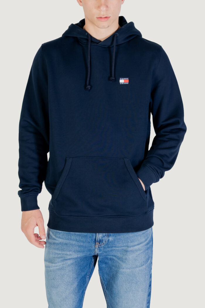 Felpa con cappuccio Tommy Hilfiger TJM REG BADGE Blue scuro – DM0DM20258