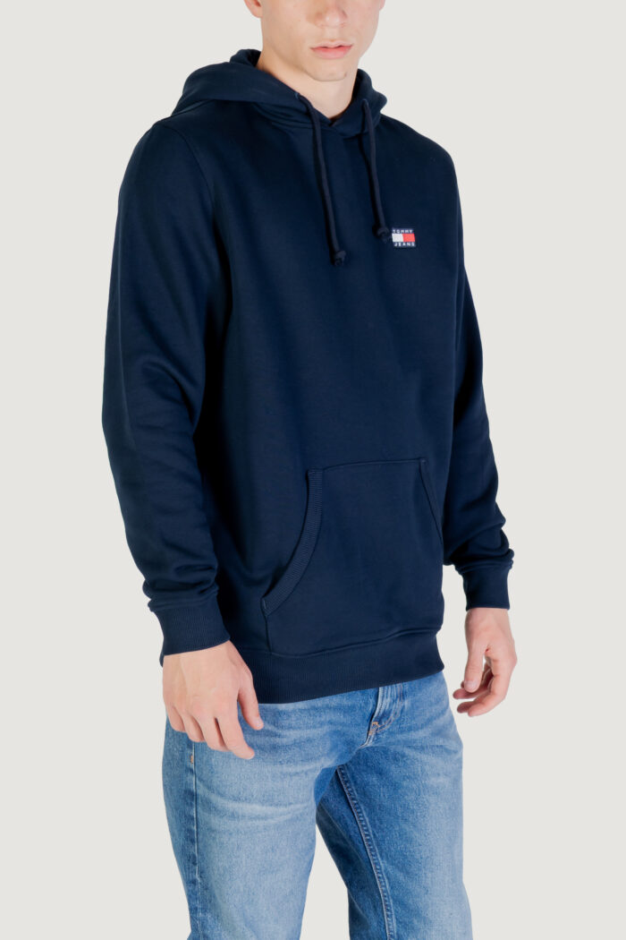 Felpa con cappuccio Tommy Hilfiger TJM REG BADGE Blue scuro – DM0DM20258