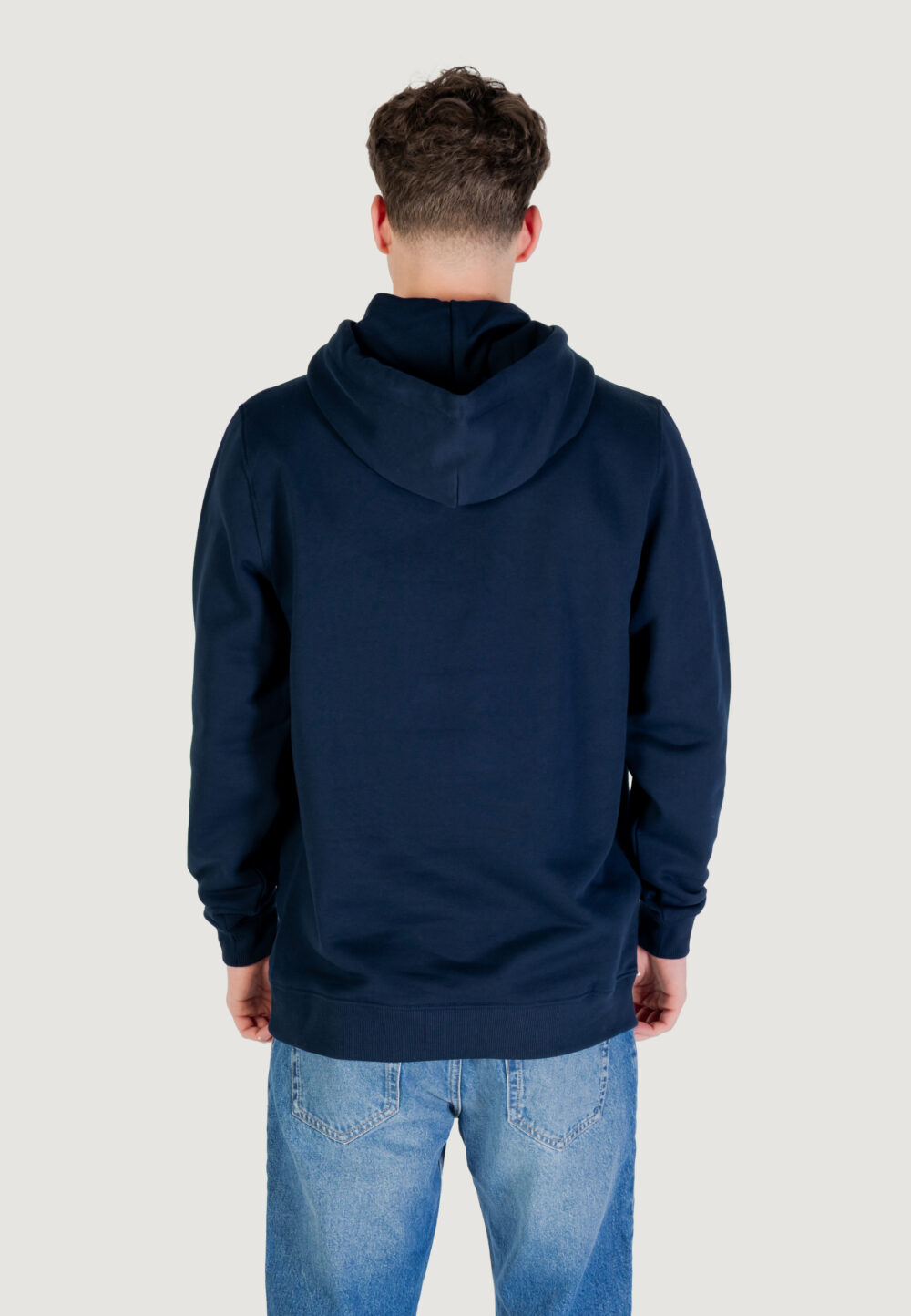 Felpa con cappuccio Tommy Hilfiger Jeans TJM REG BADGE Blue scuro - Foto 4