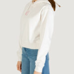 Felpa con cappuccio Tommy Hilfiger Jeans TJW RLX CRP HEART HO Panna - Foto 2