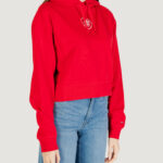 Felpa con cappuccio Tommy Hilfiger Jeans TJW RLX CRP HEART HO Rosso - Foto 3