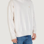 Felpa senza cappuccio Calvin Klein Jeans PREMIUM TERRY MONOGR Latte - Foto 3