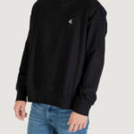 Felpa senza cappuccio Calvin Klein Jeans PREMIUM TERRY MONOGR Nero - Foto 2