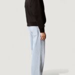 Felpa senza cappuccio Calvin Klein Jeans PREMIUM TERRY MONOGR Nero - Foto 2