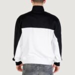 Felpa senza cappuccio KARL LAGERFELD KLJ REG BLOCKED HALF ZIP SWEAT Black-White - Foto 2