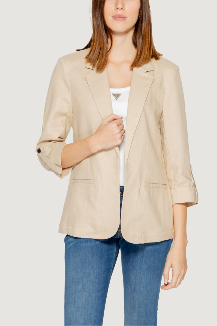Giacca da completo Only Onlcaro 3/4 Unlined Tlr Beige – 15312199