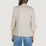 Giacca da completo Only Onlcaro 3/4 Unlined Tlr Beige chiaro - Foto 4