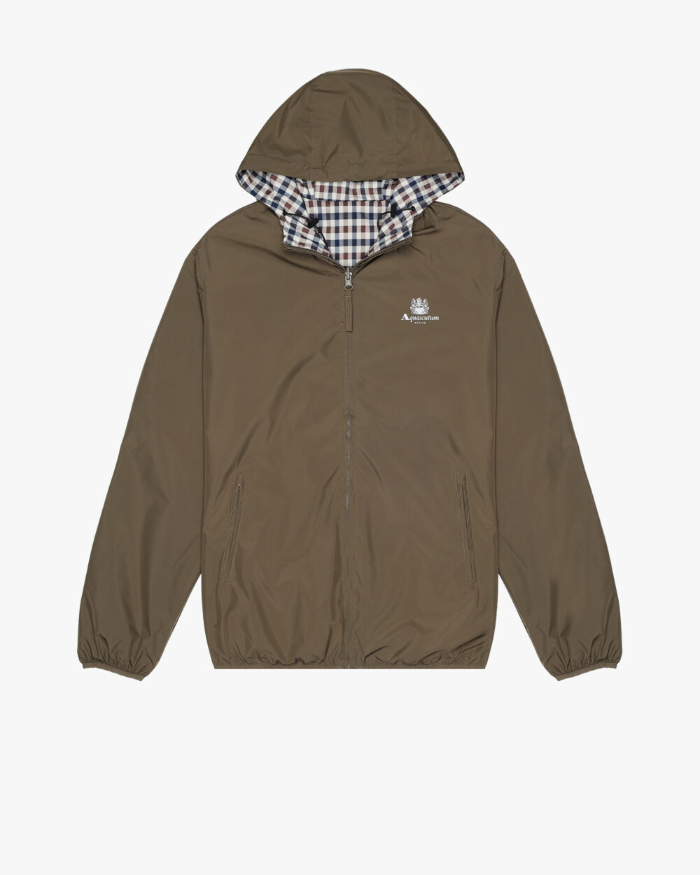 Giacchetto Aquascutum HOODED SAILOR Verde Oliva - Foto 1