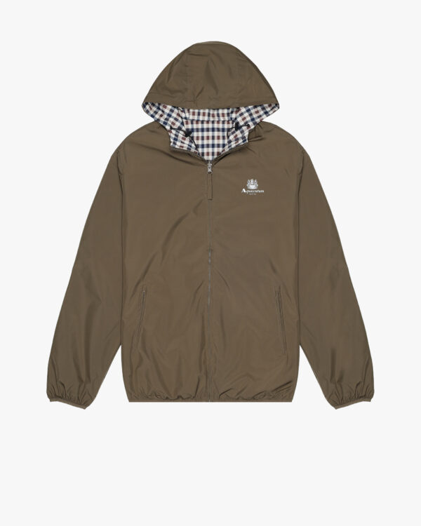 Giacchetto Aquascutum HOODED SAILOR Verde Oliva - Foto 1