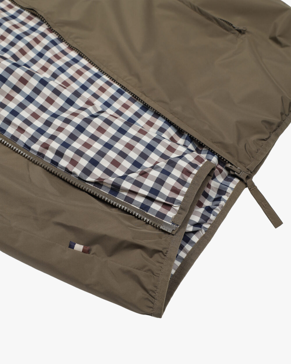 Giacchetto Aquascutum HOODED SAILOR Verde Oliva - Foto 2