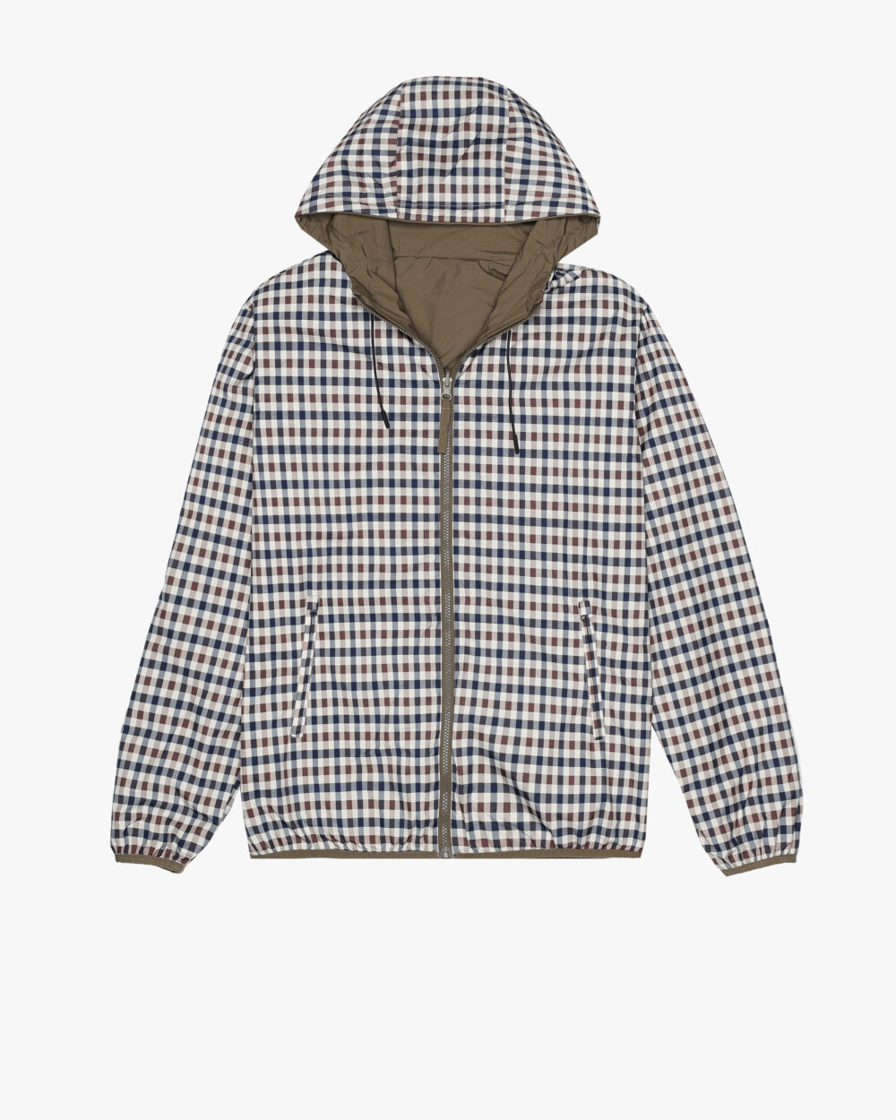 Giacchetto Aquascutum HOODED SAILOR Verde Oliva - Foto 4