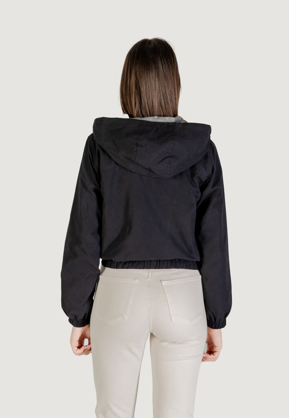 Giacchetto Jacqueline de Yong JDYHAZEN SHINE JACKET OTW YFM NOOS Nero - Foto 3