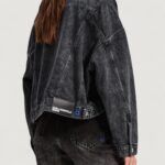 Giacchetto Karl Lagerfeld Jeans KLJ OVERSIZED JACKET Nero - Foto 4