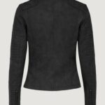 Giacchetto Only AVA FAUX LEATHER BIKER Nero - Foto 4