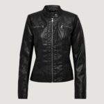 Giacchetto Only BANDIT FAUX LEATHER BIKER NOOS Nero - Foto 1