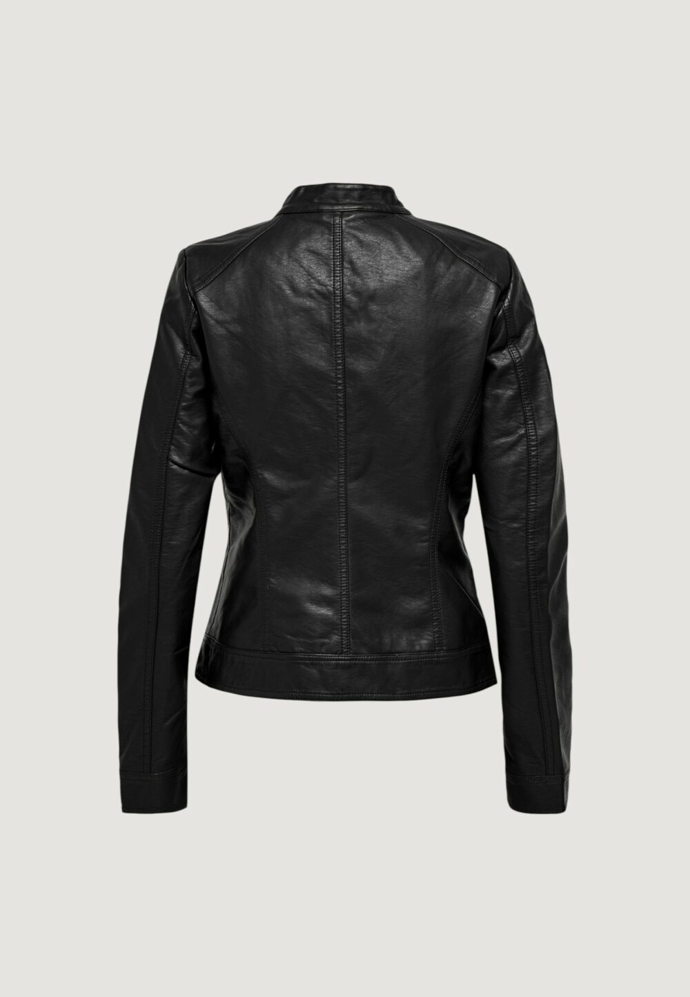 Giacchetto Only BANDIT FAUX LEATHER BIKER NOOS Nero - Foto 2