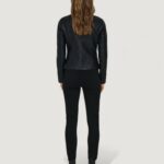 Giacchetto Only BANDIT FAUX LEATHER BIKER NOOS Nero - Foto 4