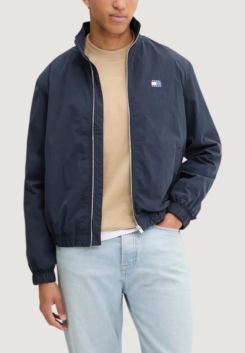 Giacchetto Tommy Hilfiger Jeans TJM ESSENTIAL JACKET Blue scuro - Foto 1