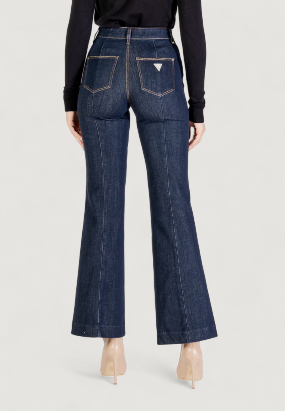Jeans bootcut Guess NEW FAYE PANT Denim - Foto 4