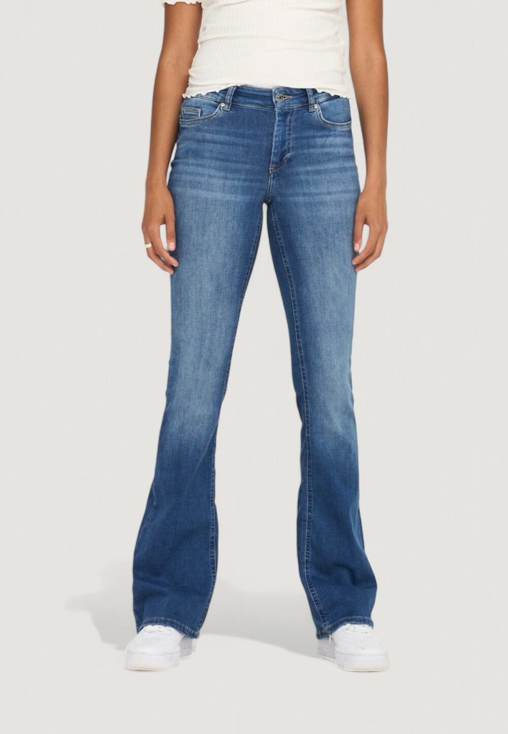 Jeans bootcut Only ONLBLUSH LIFE MID FLARED BB REA1319 NOOS Blue Denim - Foto 3