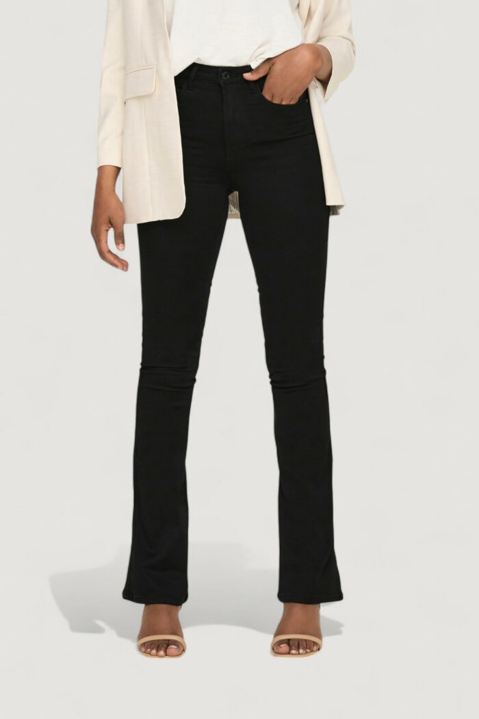 Jeans bootcut Only ROYAL LIFE HIGH SWEET FLARE 600 NOOS Nero