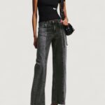 Jeans larghi Karl Lagerfeld Jeans KLJ MR RELAXED BLOKED DENIM Nero - Foto 3