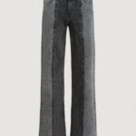 Jeans larghi Karl Lagerfeld Jeans KLJ MR RELAXED BLOKED DENIM Nero - Foto 5