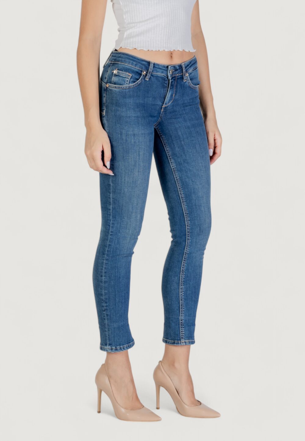 Jeans mom Liu-Jo B.UP MONROE REG.W. Denim - Foto 3