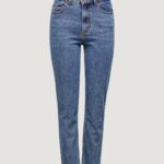 Jeans mom Only ONLEMILY HW ST RAW CR AN MAE05 NOOS Blue Denim Scuro - Foto 1