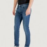 Jeans skinny Calvin Klein Jeans SKINNY OIL SLICK JEA Denim scuro - Foto 2