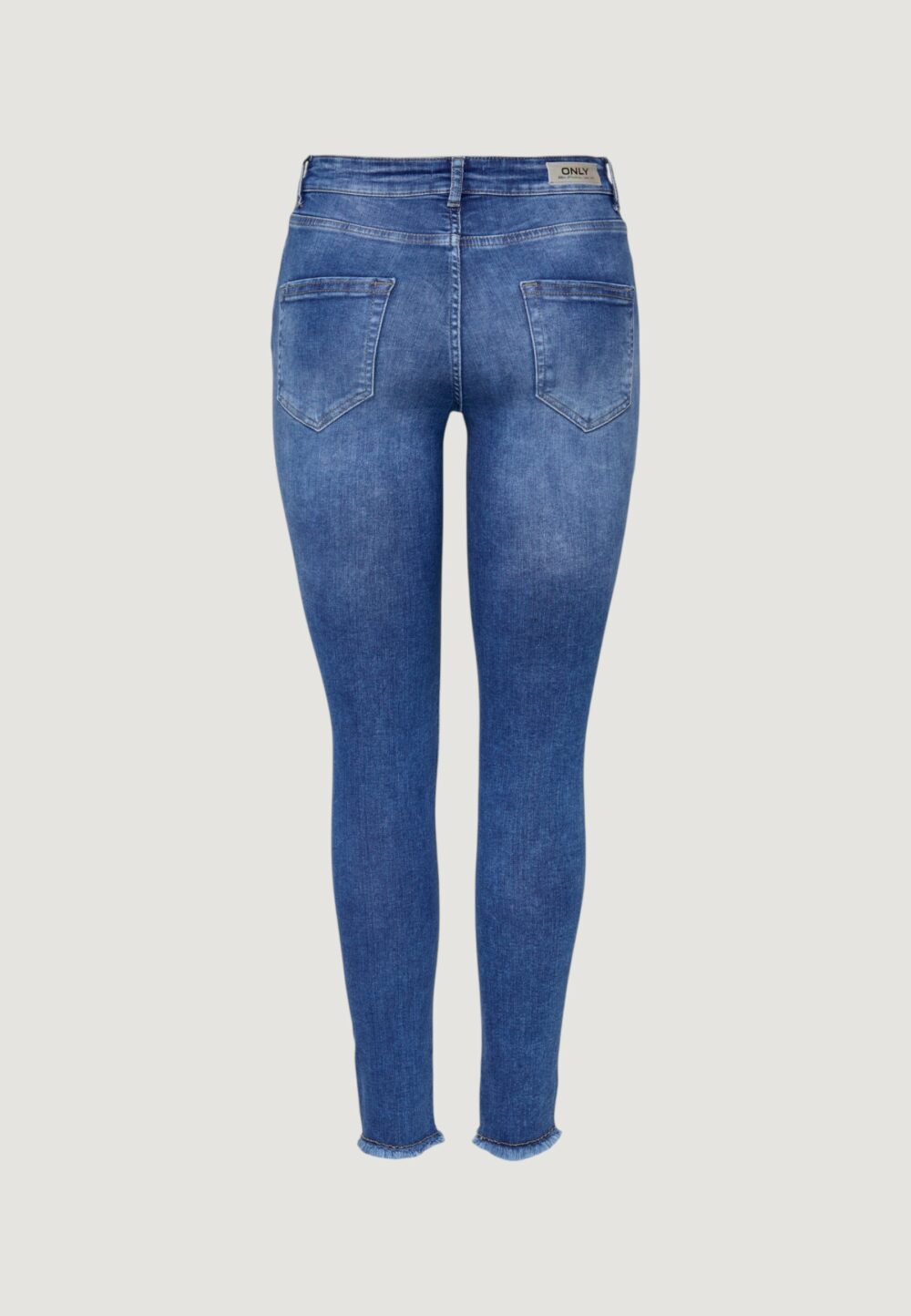 Jeans skinny Only ONLBLUSH MIDSK ANKRAW REA12187 NOOS Blue Denim - Foto 3