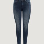 Jeans skinny Only ONLBLUSH MID DNM REA409 NOOS Blue Denim Scuro - Foto 1