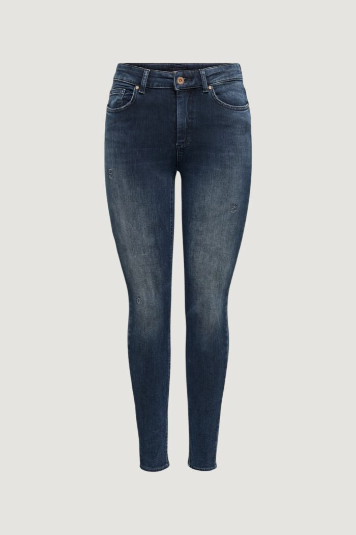 Jeans skinny Only ONLBLUSH MID DNM REA409 NOOS Blue Denim Scuro