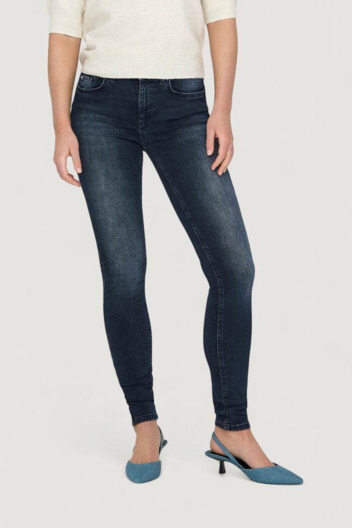 Jeans skinny Only ONLBLUSH MID DNM REA409 NOOS Blue Denim Scuro