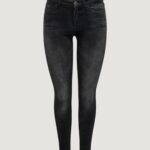 Jeans skinny Only BLUSH LIFE MID ANK RAW REA1099 NOOS Nero - Foto 1