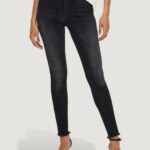Jeans skinny Only BLUSH LIFE MID ANK RAW REA1099 NOOS Nero - Foto 3