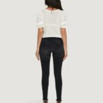 Jeans skinny Only BLUSH LIFE MID ANK RAW REA1099 NOOS Nero - Foto 4