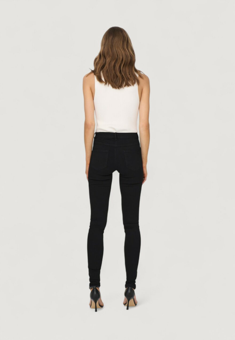 Jeans skinny Only NOOS - ONLRAIN LIFE REG DNM NOOS Nero - Foto 2