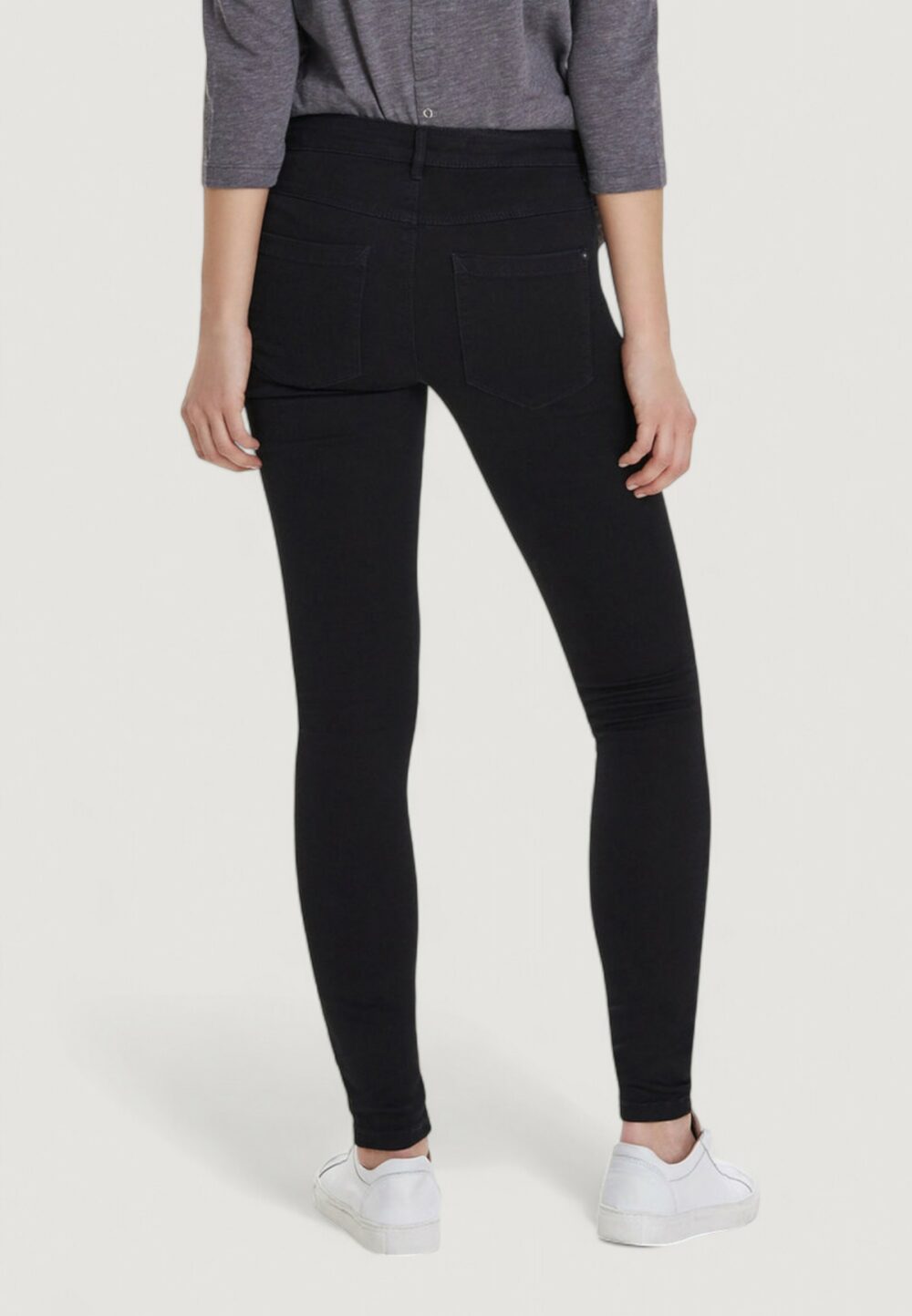 Jeans skinny Only ONLROYAL LIFE REG 600 NOOS Nero - Foto 3