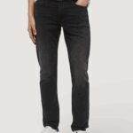 Jeans slim Calvin Klein Jeans SLIM TAPER BLACK OIL Nero - Foto 1