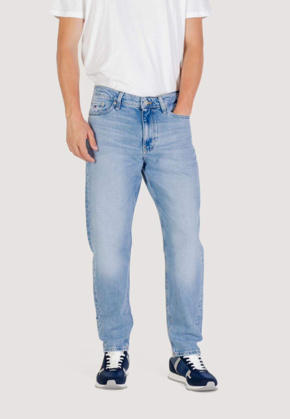 Jeans Tapered Tommy Hilfiger Jeans ISAAC RLXD TPRD BI01 Denim chiaro - Foto 1