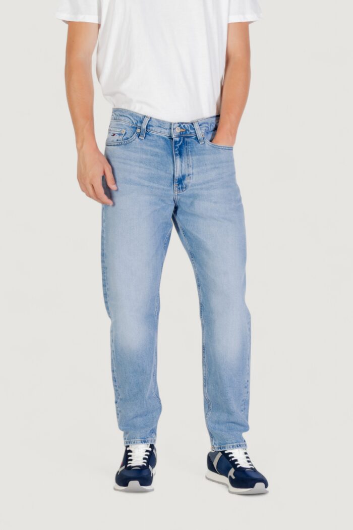 Jeans Tapered Tommy Hilfiger ISAAC RLXD TPRD BI01 Denim chiaro – DM0DM20979
