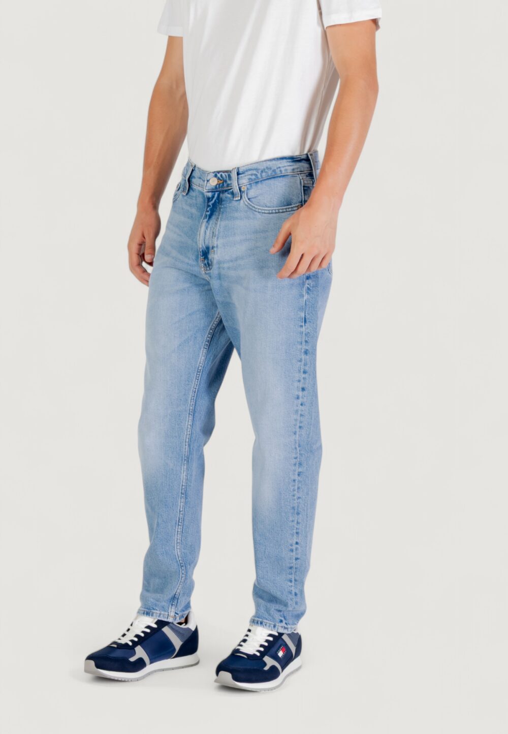 Jeans Tapered Tommy Hilfiger Jeans ISAAC RLXD TPRD BI01 Denim chiaro - Foto 2