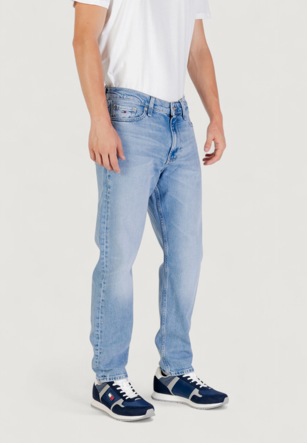 Jeans Tapered Tommy Hilfiger Jeans ISAAC RLXD TPRD BI01 Denim chiaro - Foto 3