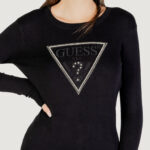 Maglia Guess LS CN KIARA TRIANGLE LOGO SWTR Nero - Foto 2