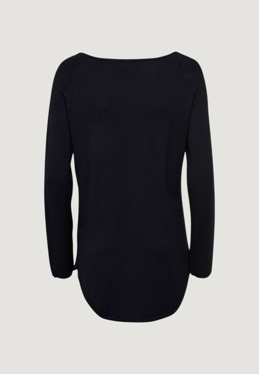 Maglia Only ONLMILA LACY L/S LONG PULLOVER KNT Nero - Foto 3