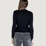 Maglione Karl Lagerfeld Jeans KLJ MOCK NECK SWEATER Nero - Foto 5