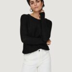 Maglione Only ONLGEENA XO L/S KNT NOOS Nero - Foto 1